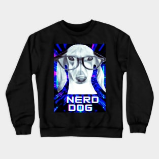 Nerd dog Crewneck Sweatshirt